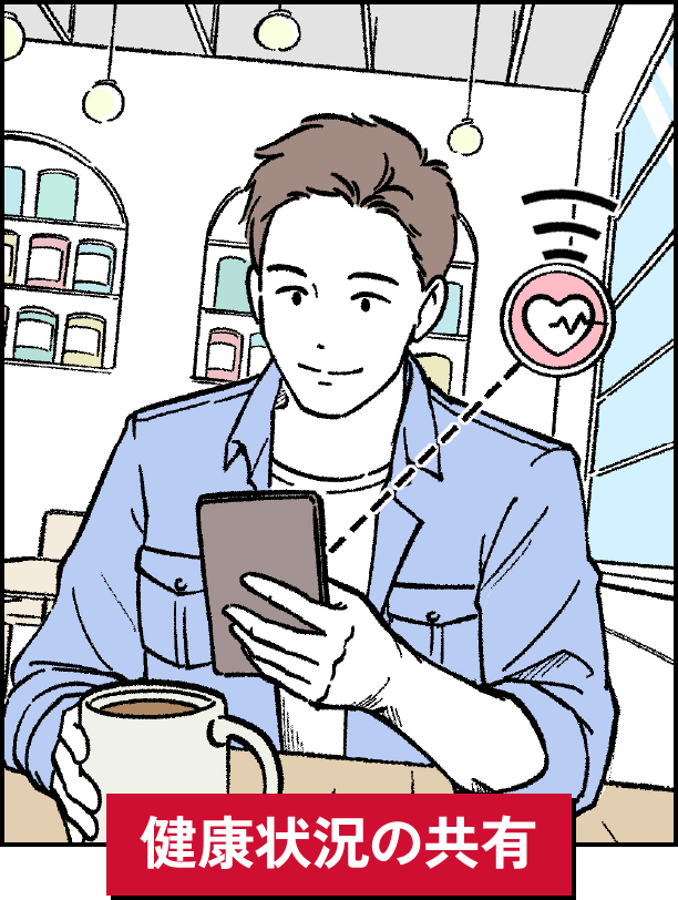 健康状況の共有
